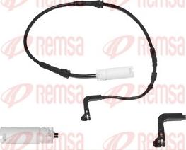 Remsa 001070 - Сигнализатор, износ тормозных колодок autospares.lv