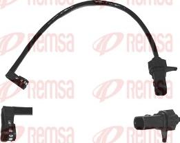 Remsa 001077 - Сигнализатор, износ тормозных колодок autospares.lv