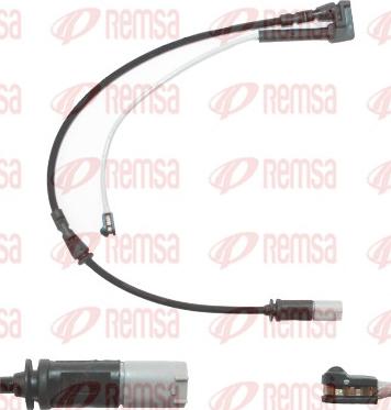 Remsa 001142 - Сигнализатор, износ тормозных колодок autospares.lv