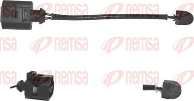 Remsa 001106 - Сигнализатор, износ тормозных колодок autospares.lv