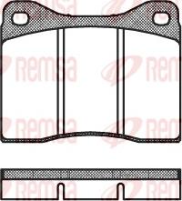 Remsa 0011.00 - Сигнализатор, износ тормозных колодок autospares.lv