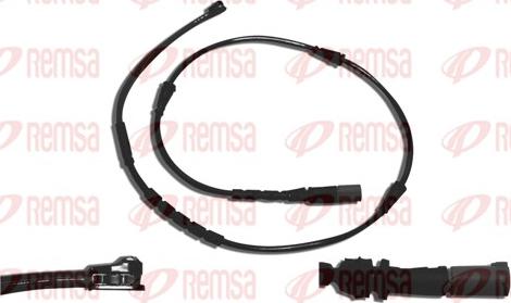 Remsa 001115 - Сигнализатор, износ тормозных колодок autospares.lv