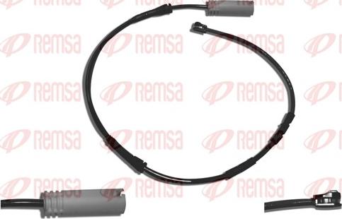 Remsa 001110 - Сигнализатор, износ тормозных колодок autospares.lv