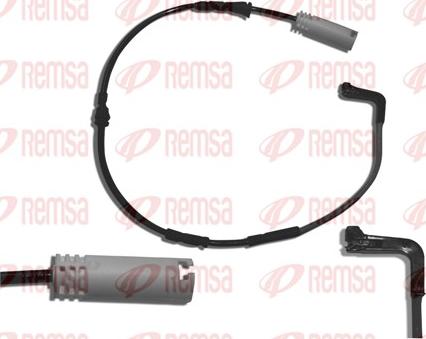 Remsa 001111 - Сигнализатор, износ тормозных колодок autospares.lv