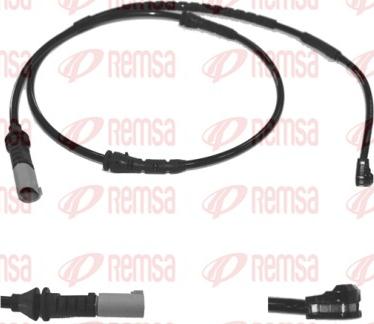 Remsa 001118 - Сигнализатор, износ тормозных колодок autospares.lv