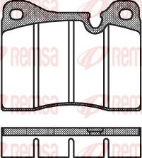 Remsa 0011.30 - Сигнализатор, износ тормозных колодок autospares.lv