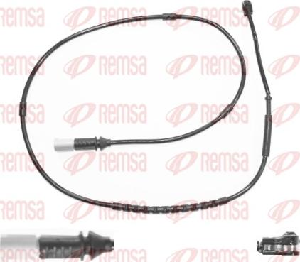 Remsa 001131 - Сигнализатор, износ тормозных колодок autospares.lv