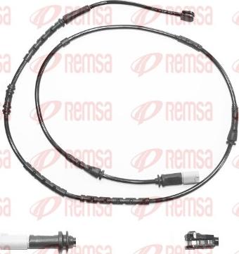 Remsa 001132 - Сигнализатор, износ тормозных колодок autospares.lv
