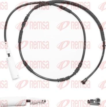 Remsa 001129 - Сигнализатор, износ тормозных колодок autospares.lv