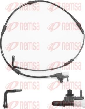 Remsa 001127 - Сигнализатор, износ тормозных колодок autospares.lv