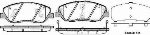 Parts-Mall PKA-035 - Тормозные колодки, дисковые, комплект autospares.lv