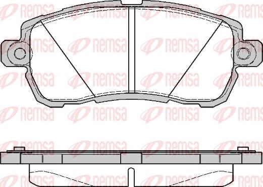 FTE 9001955 - Тормозные колодки, дисковые, комплект autospares.lv