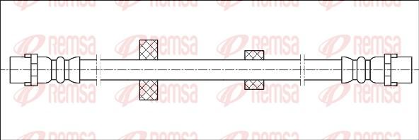 Remsa G1900.42 - Тормозной шланг autospares.lv