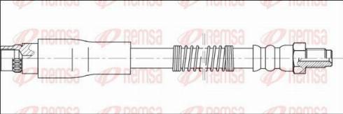 Remsa G1901.86 - Тормозной шланг autospares.lv