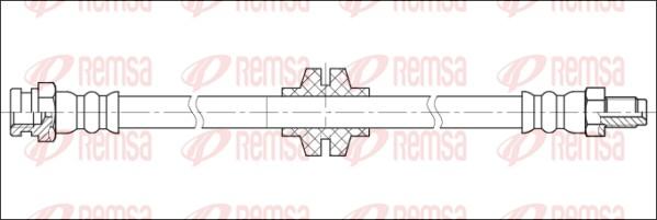 Remsa G1903.14 - Тормозной шланг autospares.lv