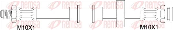Remsa G1903.11 - Тормозной шланг autospares.lv