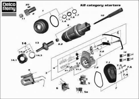 Remy 19024069 - Стартер autospares.lv