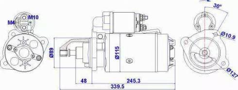 Remy 19024258 - Стартер autospares.lv