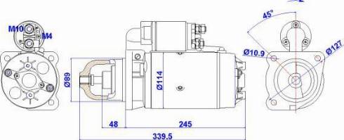 Remy 19024284 - Стартер autospares.lv