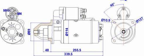 Remy 19024270 - Стартер autospares.lv