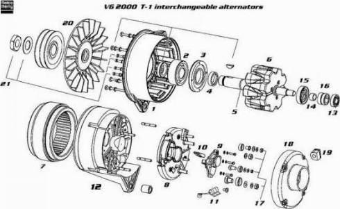 Remy 19025342 - Генератор autospares.lv