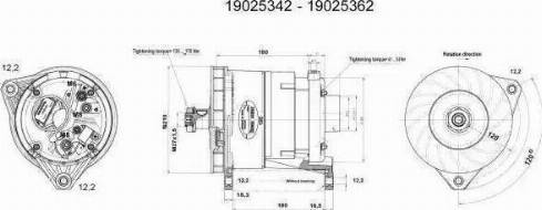 Remy 19025333 - Генератор autospares.lv