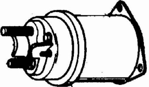 Remy 1115621 - Тяговое реле, соленоид, стартер autospares.lv