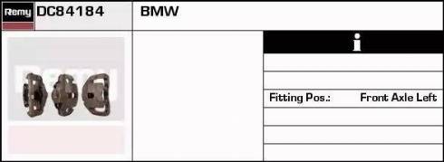 Remy DC84184 - Тормозной суппорт autospares.lv