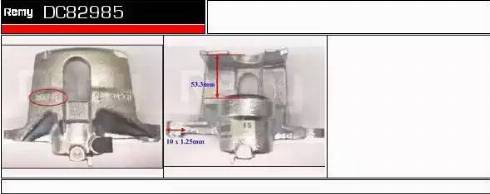 Remy DC82985 - Тормозной суппорт autospares.lv