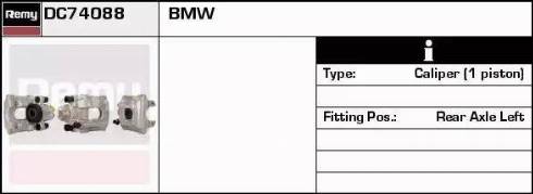 Remy DC74088 - Тормозной суппорт autospares.lv