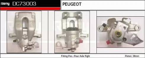 Remy DC73003 - Тормозной суппорт autospares.lv