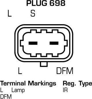 Remy DRB8297 - Генератор autospares.lv