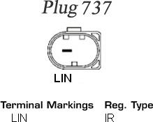 Remy DRA1553 - Генератор autospares.lv