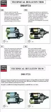 Remy DRS5721 - Стартер autospares.lv