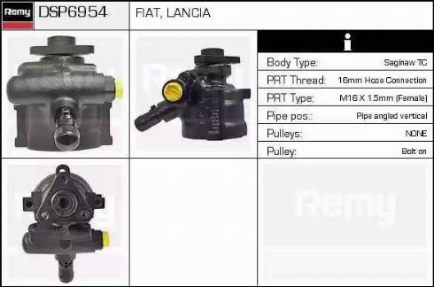 Remy DSP6954 - Гидравлический насос, рулевое управление, ГУР autospares.lv