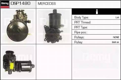 Remy DSP1480 - Гидравлический насос, рулевое управление, ГУР autospares.lv