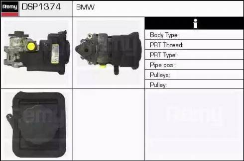 Remy DSP1374 - Гидравлический насос, рулевое управление, ГУР autospares.lv