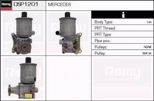 Remy DSP1201 - Гидравлический насос, рулевое управление, ГУР autospares.lv