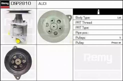 Remy DSP2810 - Гидравлический насос, рулевое управление, ГУР autospares.lv