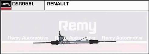 Remy DSR958L - Рулевой механизм, рейка autospares.lv