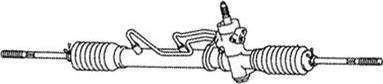 Remy DSR1509L - Рулевой механизм, рейка autospares.lv