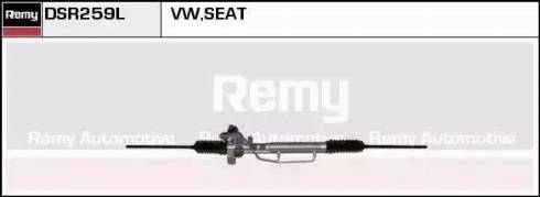 Remy DSR259L - Рулевой механизм, рейка autospares.lv