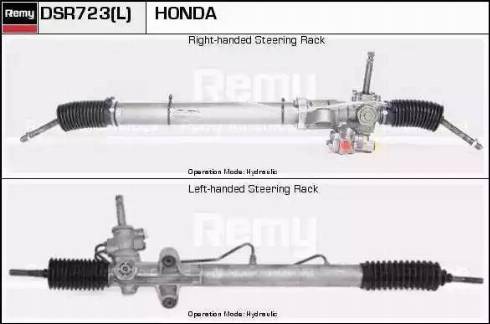 Remy DSR723L - Рулевой механизм, рейка autospares.lv