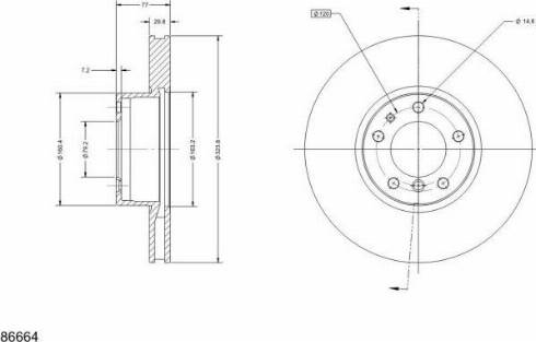 Remy RAD1999C - Тормозной диск autospares.lv