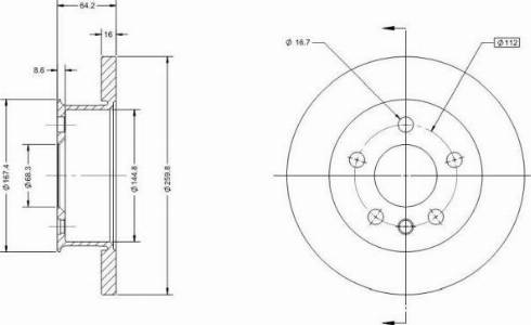 Remy RAD1440C - Тормозной диск autospares.lv