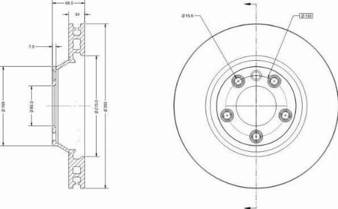 Remy RAD1414C - Тормозной диск autospares.lv