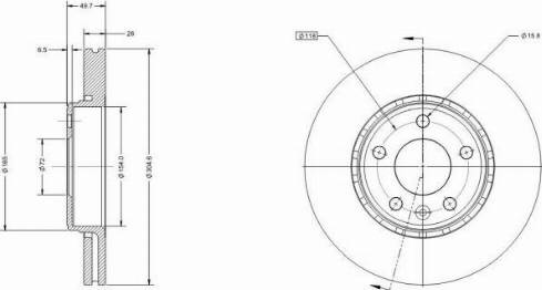 Remy RAD1099C - Тормозной диск autospares.lv