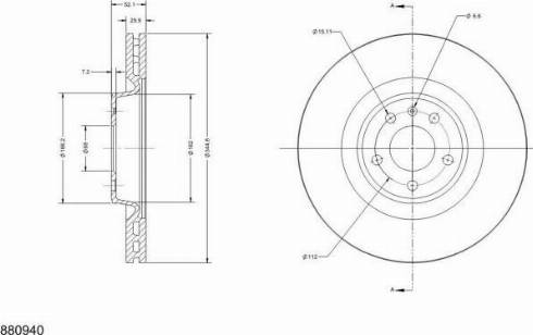 Remy RAD1059C - Тормозной диск autospares.lv