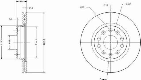 Remy RAD1009C - Тормозной диск autospares.lv