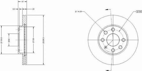 Remy RAD1089C - Тормозной диск autospares.lv